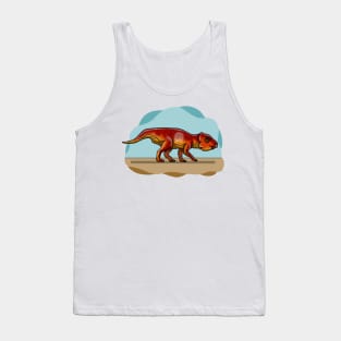 Leptoceratops dinosaur Tank Top